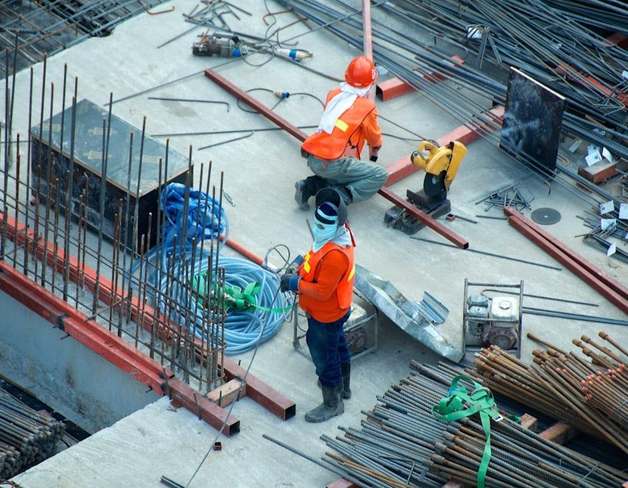 Local SEO — Roofing contractor at work — example of Yorkshire trades SEO client